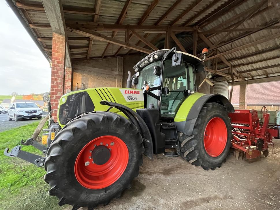 Claas Arion 650 Cmatic - Photo 2